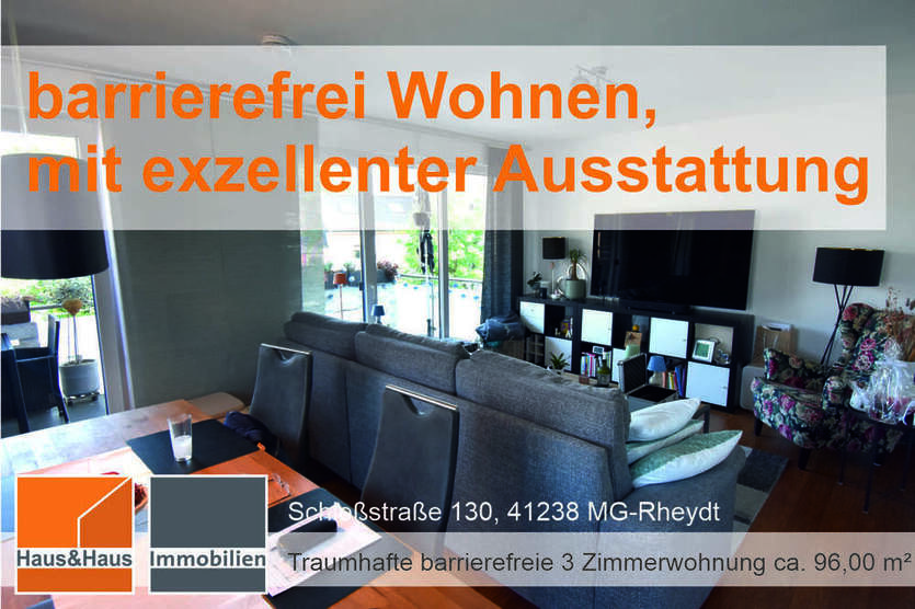 Wohnung zum Mieten in Mönchengladbach-Rheydt 1.037 € 95.51 m²