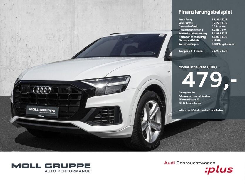 Audi Q8 49.664 km 59.640 € Düsseldorf 40474