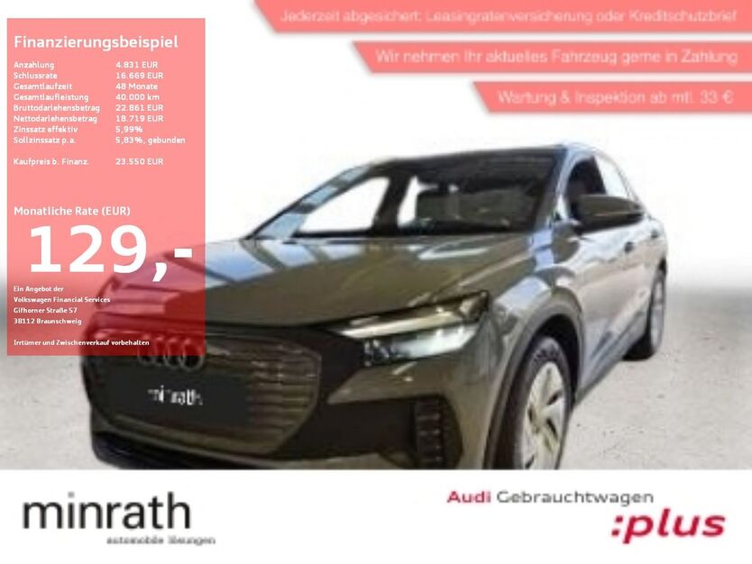 Audi Q4 e-tron 22.746 km 23.200 € Moers-Hülsdonk 47441