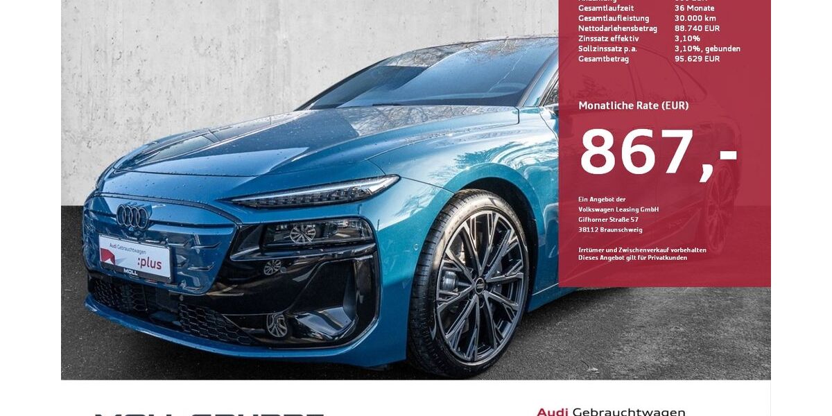 Audi S6 e-tron 11.620 km 88.740 &euro; Düsseldorf 40549