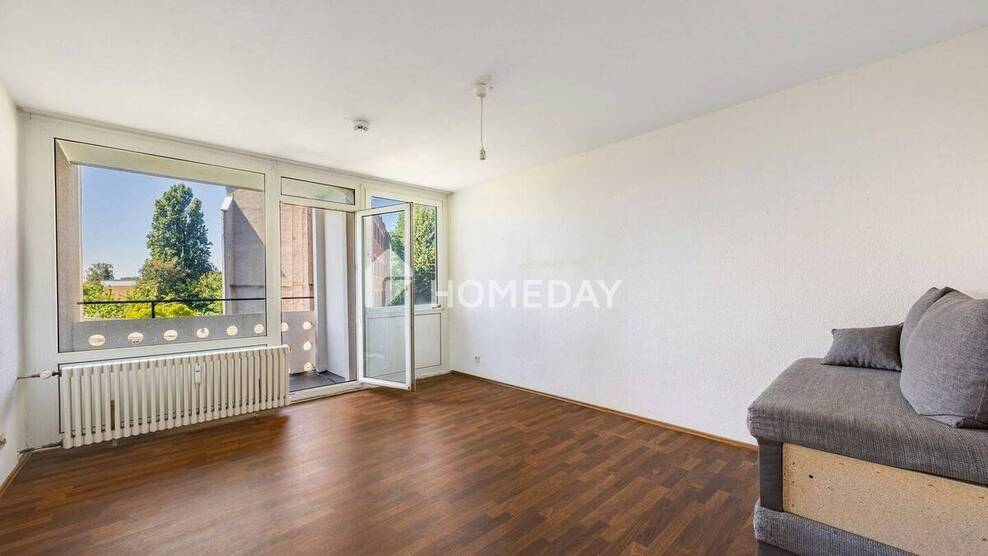 Ideal geschnittene Singlewohnung mit Westloggia im gepflegten Mehrfamilienhaus 1 zimmer
