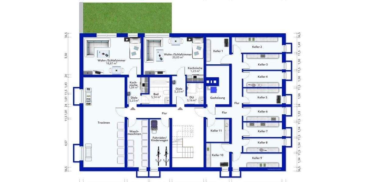 Mehrfamilienhaus, Wohnhaus Duisburg Friemersheim - 4 Zimmer, 1 m&sup2;, 1.750.000&euro; | Angebot:25413422