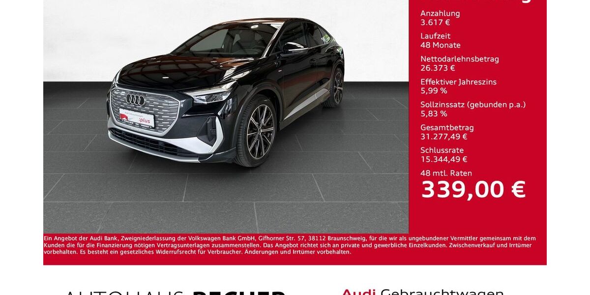 Audi Q4 e-tron 77.503 km 29.990 &euro; Wesel 46485