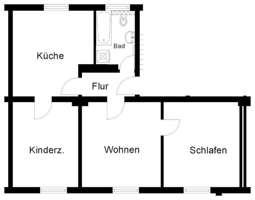 Wohnung zum Mieten in Wuppertal 575 € 71.62 m²