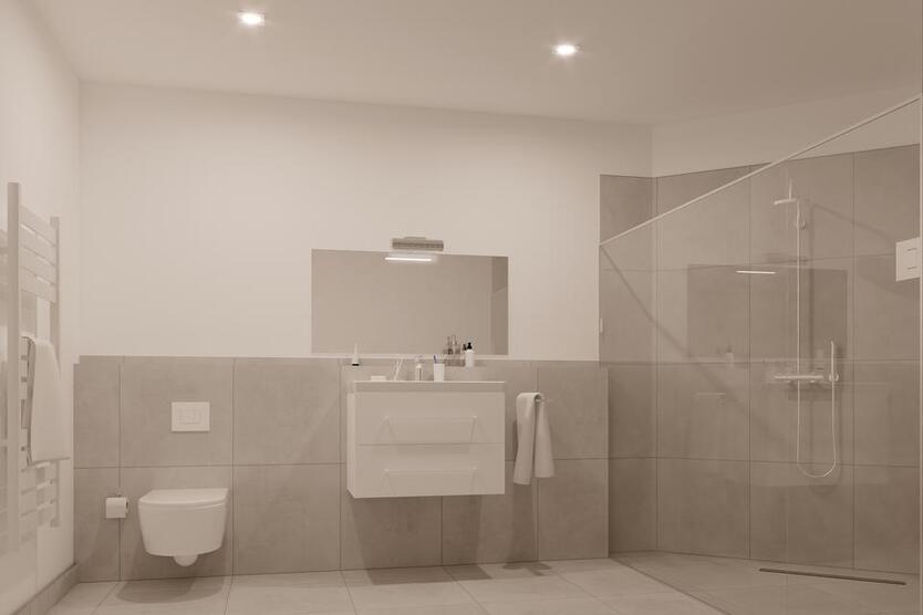 Erstbezug! Exklusive 2-Zimmer-Wohnung im 1. OG – hochwertiger Neubau in Stadtmitte zimmer