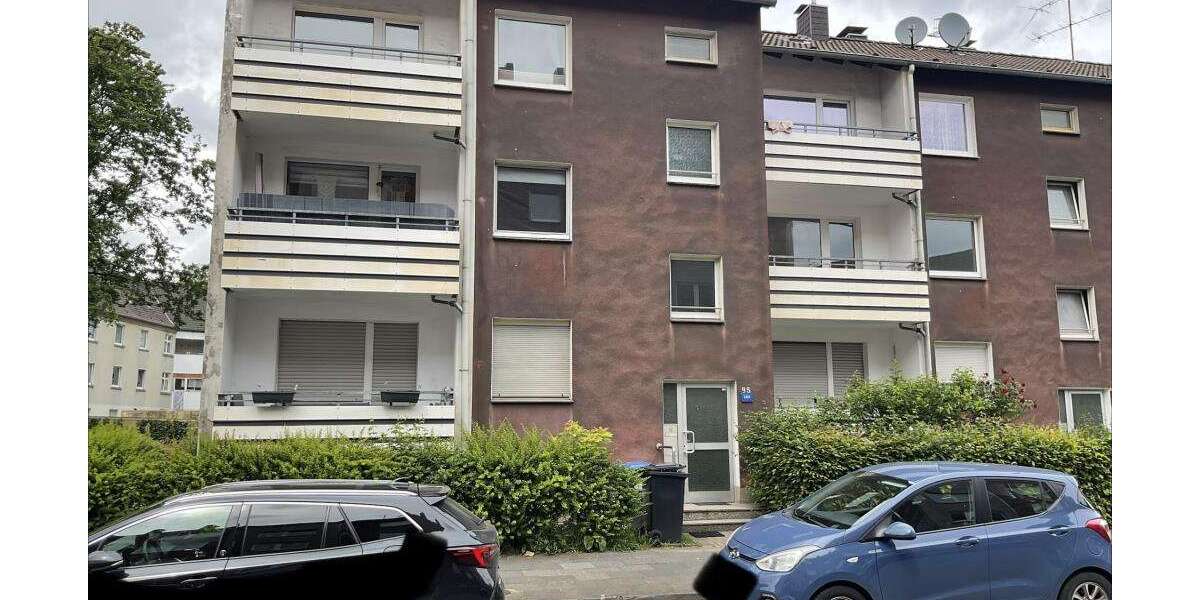 Etagenwohnung Duisburg Obermeiderich - 3 Zimmer, 62 m&sup2;, 499&euro; | Angebot:27147520