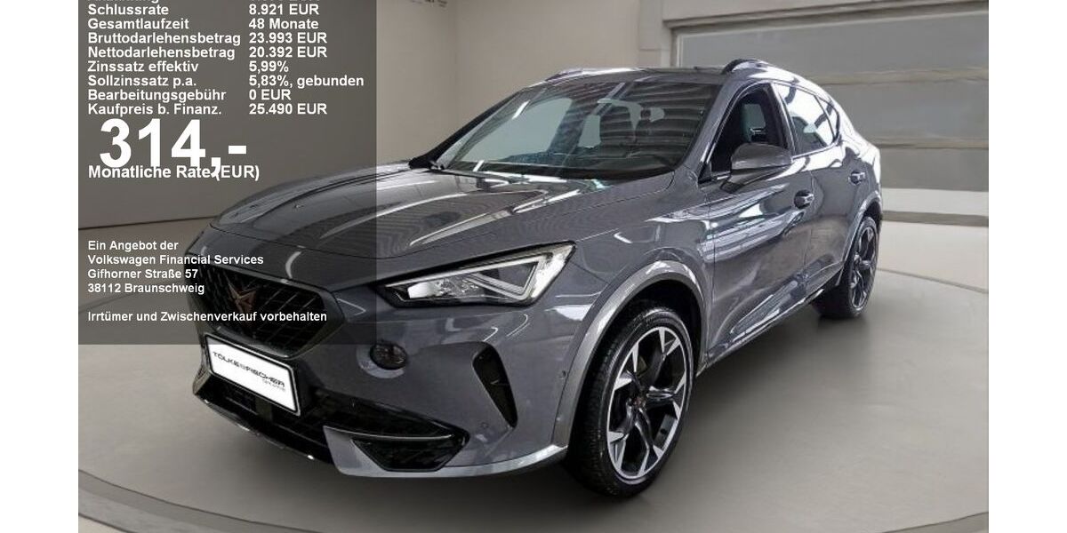Cupra Formentor 47.975 km 23.984 &euro; Krefeld 47805