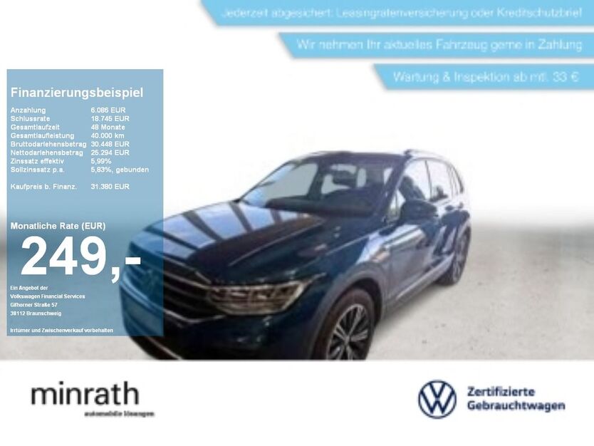 VW Tiguan 24.594 km 30.330 € Geldern 47608