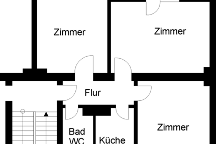 Wohnung zum Mieten in Wuppertal 650 € 70.84 m² 3 zimmer