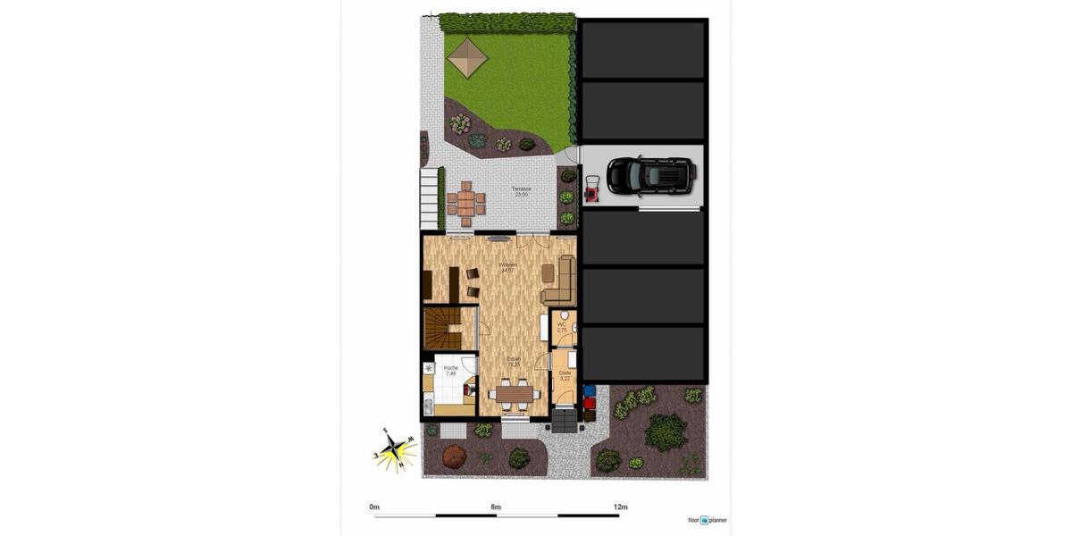 Reihenhaus Krefeld Benrad - 6 Zimmer, 140 m&sup2;, 529.000&euro; | Angebot:26710350