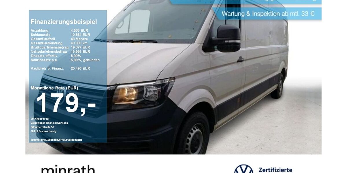 VW Crafter 125.814 km 19.990 &euro; Duisburg-Rheinhausen 47226