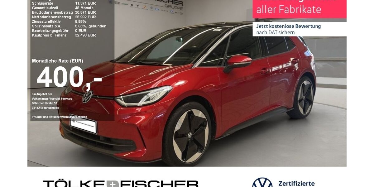 VW ID.3 13.865 km 32.490 &euro; Krefeld 47805