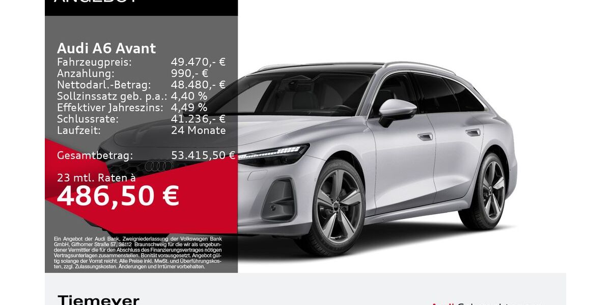 Audi A6 24.983 km 48.890 &euro; Oberhausen 46047