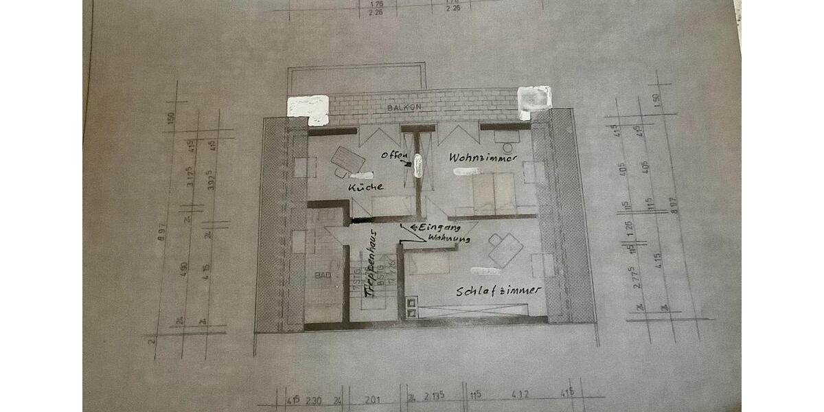 Etagenwohnung Bottrop Feldhausen - 3 Zimmer, 76 m&sup2;, 800&euro; | Angebot:17813702