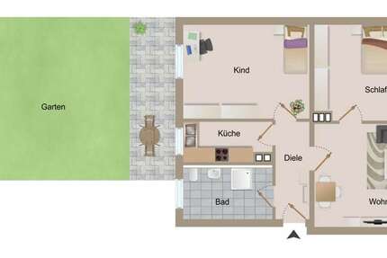 Wohnung zum Kaufen in Herne 109.000 € 67 m² 3 zimmer