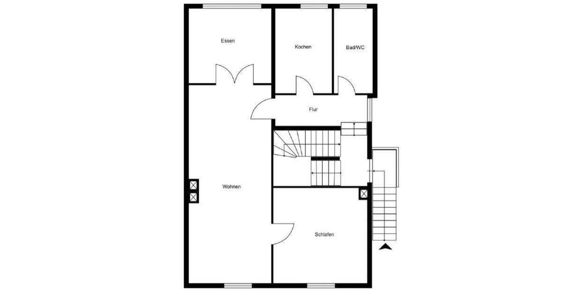 Mehrfamilienhaus, Wohnhaus Velbert Mitte - 6 Zimmer, 160 m&sup2;, 375.000&euro; | Angebot:24670375