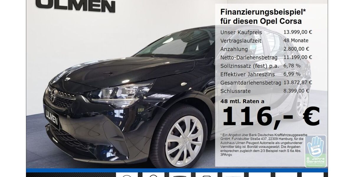 Opel Corsa 46.488 km 13.999 &euro; Düsseldorf 40233