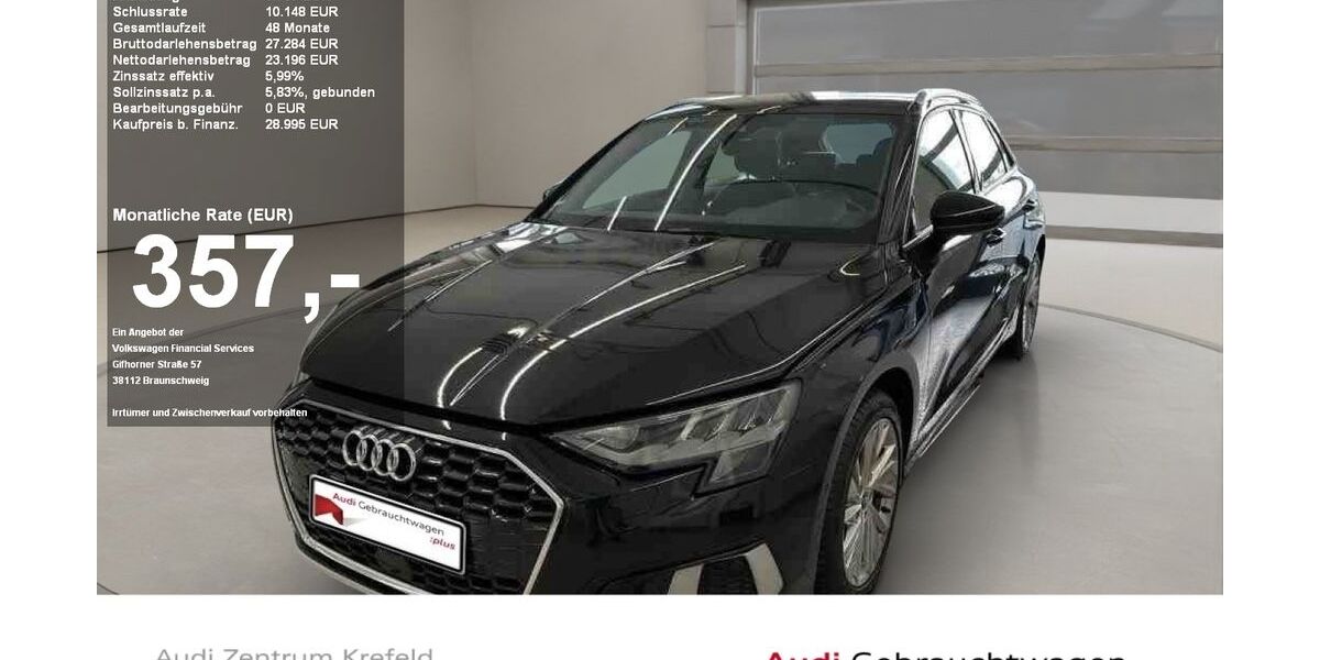 Audi A3 31.695 km 26.889 &euro; Krefeld 47805