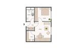 Etagenwohnung Rheinberg Orsoy - 2 Zimmer, 40 m&sup2;, 85.000&euro; | Angebot:26859141