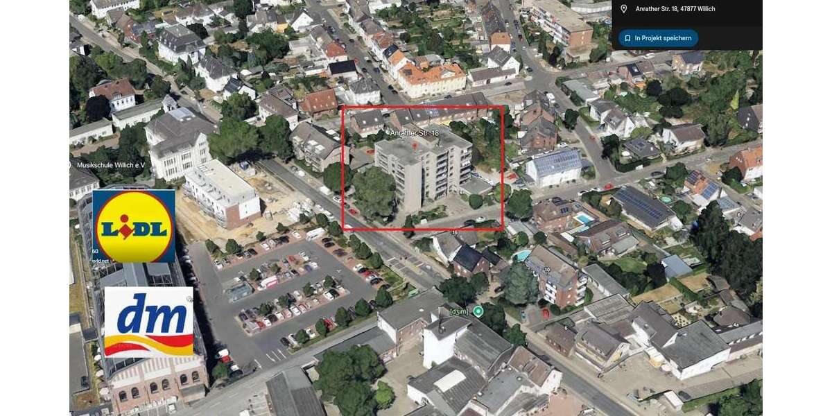 Etagenwohnung Willich - 2 Zimmer, 75 m&sup2;, 950&euro; | Angebot:26820211