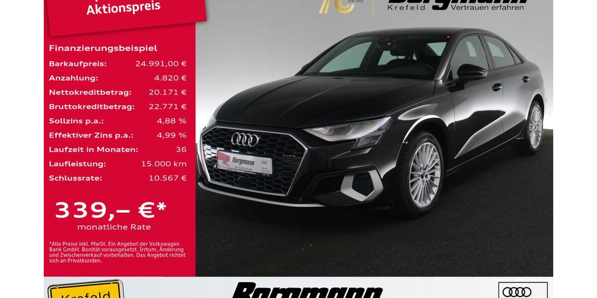 Audi A3 48.920 km 24.991 &euro; Krefeld 47803