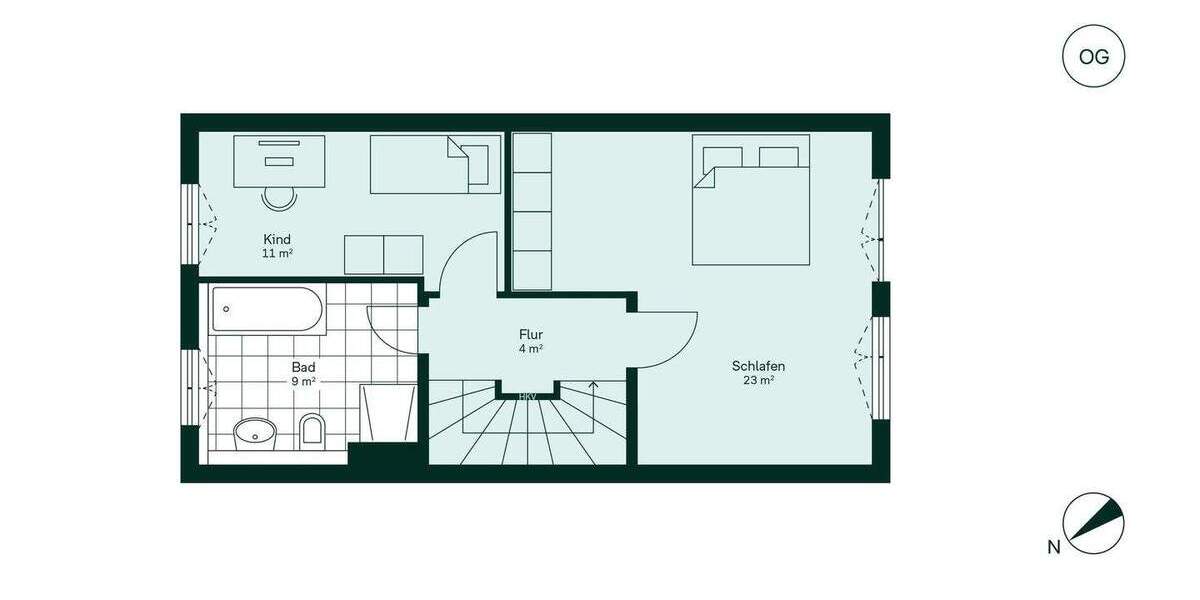 Reihenmittelhaus Heiligenhaus Mitte - 4 Zimmer, 145 m&sup2;, 619.900&euro; | Angebot:24031373