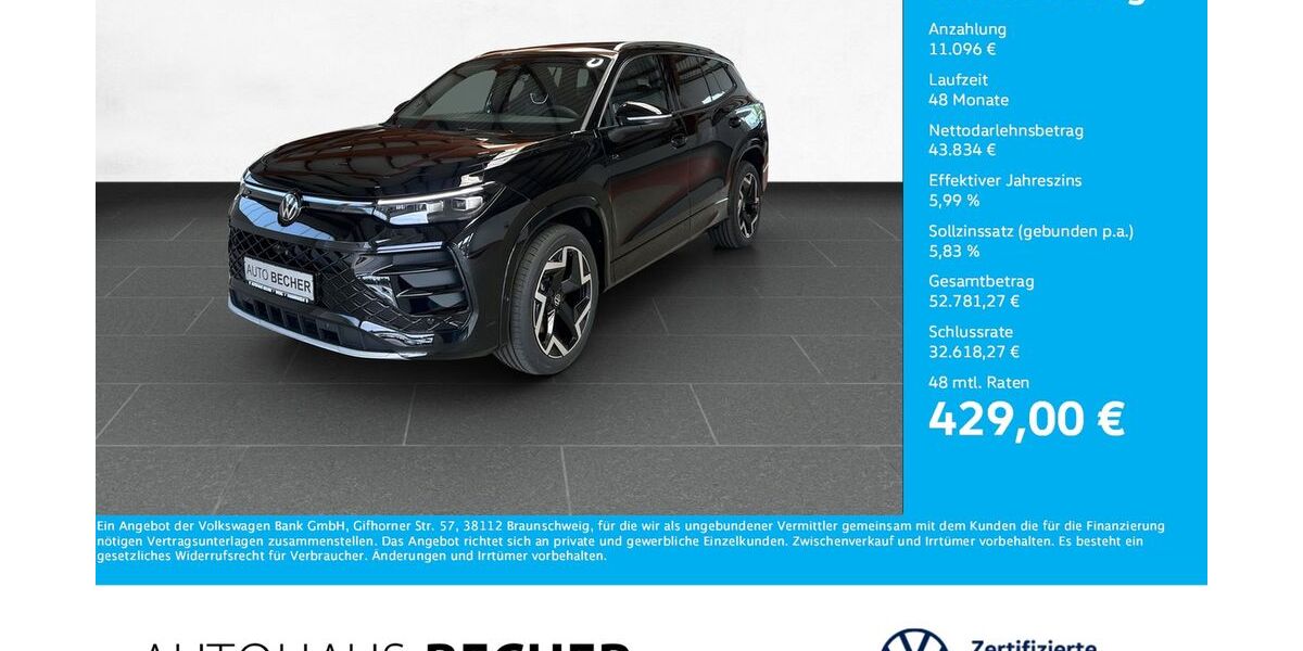 VW Tayron 4.500 km 54.930 &euro; Wesel 46485