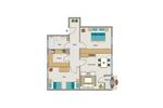 Etagenwohnung Moers Rheinkamp - 3.5 Zimmer, 65 m&sup2;, 494&euro; | Angebot:26065650