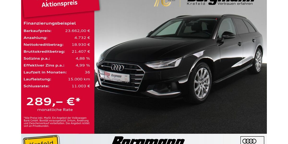 Audi A4 106.602 km 21.994 &euro; Krefeld 47803