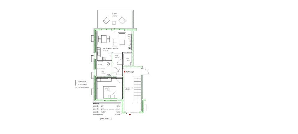 Erdgeschoßwohnung Issum - 1.5 Zimmer, 57 m&sup2;, 715&euro; | Angebot:25596602