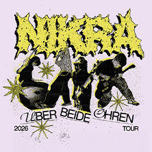 NIKRA - Über beide Ohren - Tour 2026 24.10.2026 Ratinger Hof