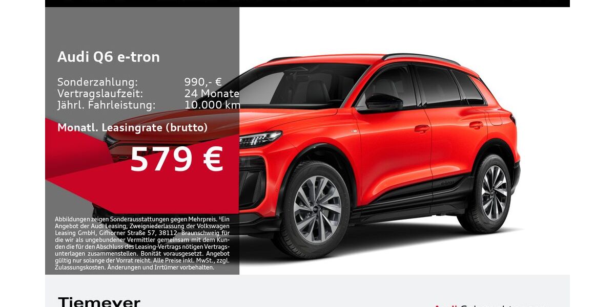 Audi Q6 e-tron 18.438 km 66.330 &euro; Gelsenkirchen 45894