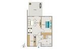 Erdgeschoßwohnung Duisburg Walsum - 2 Zimmer, 68 m&sup2;, 818&euro; | Angebot:25956790