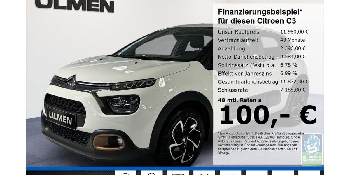 Citroen C3 17.416 km 11.980 &euro; Düsseldorf 40233
