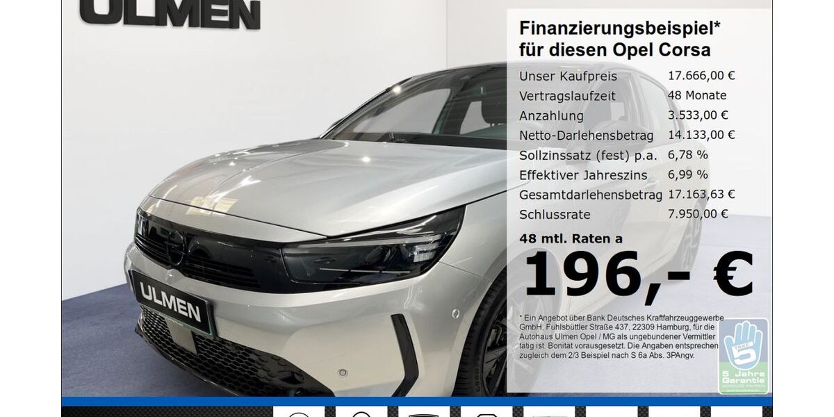 Opel Corsa 18.295 km 17.666 &euro; Düsseldorf 40231
