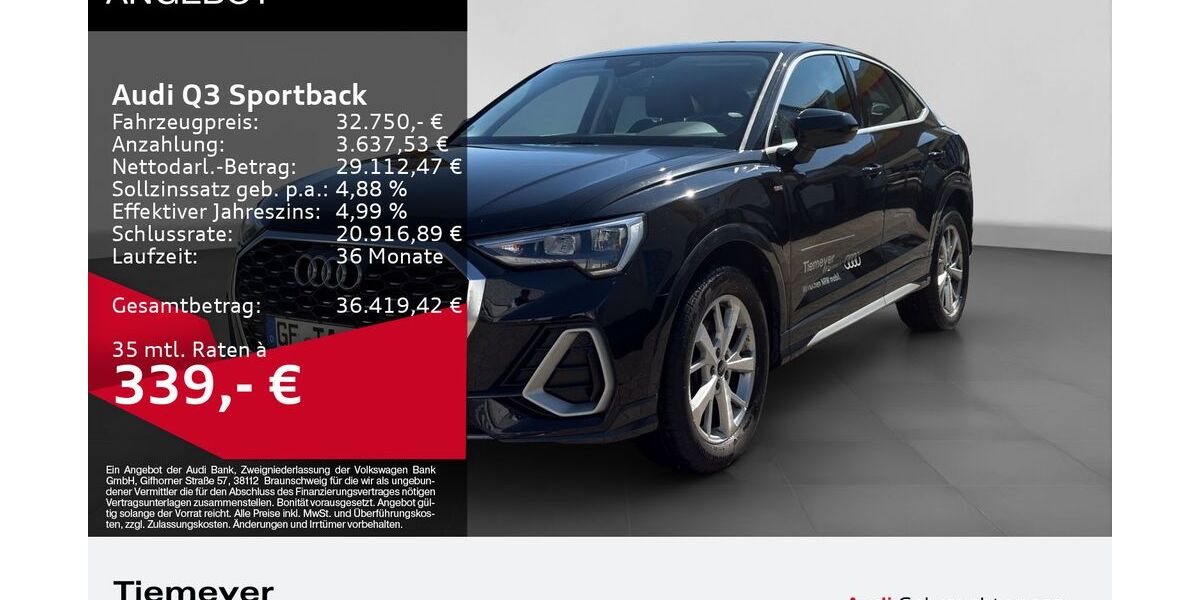 Audi Q3 62.853 km 32.470 &euro; Gelsenkirchen 45894