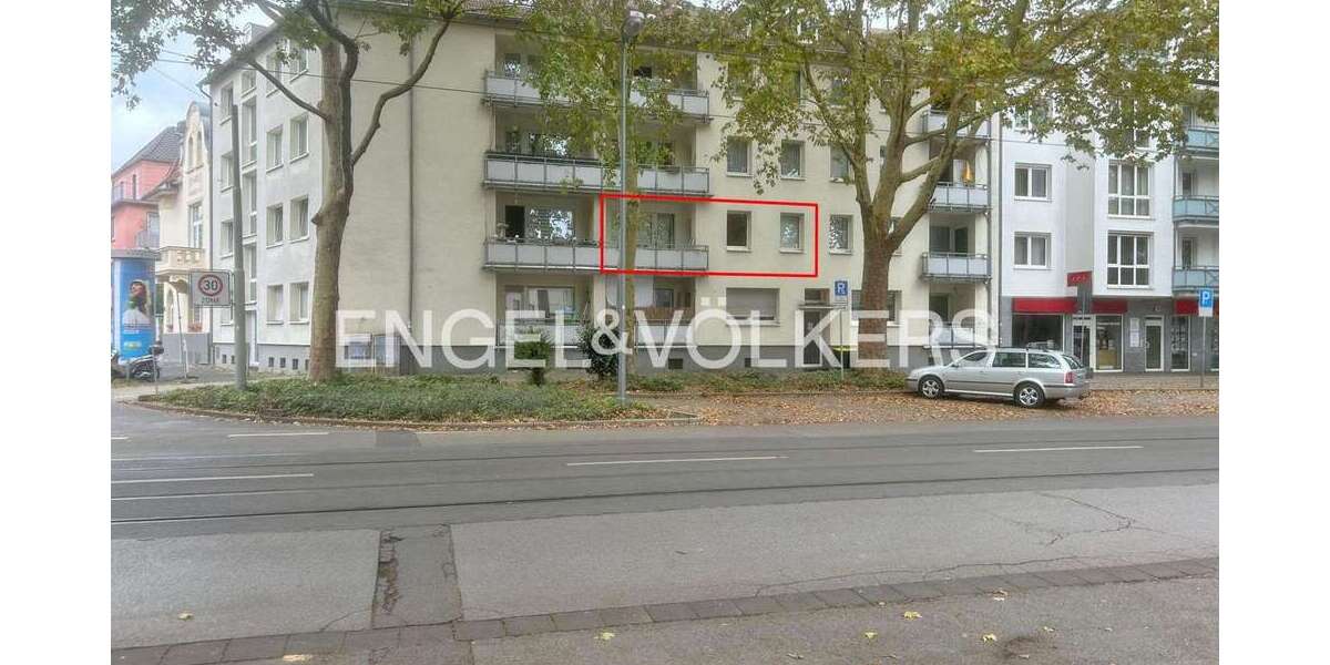 Etagenwohnung Krefeld Cracau - 3 Zimmer, 73 m&sup2;, 162.000&euro; | Angebot:24391380