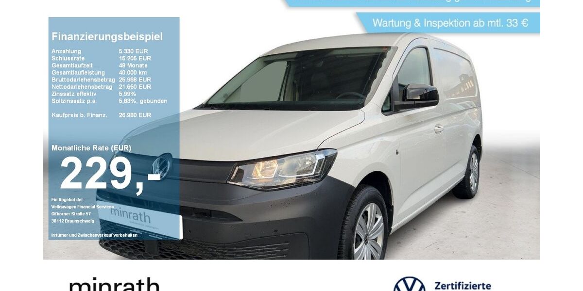 VW Caddy Maxi 9.401 km 26.680 &euro; Moers 47441