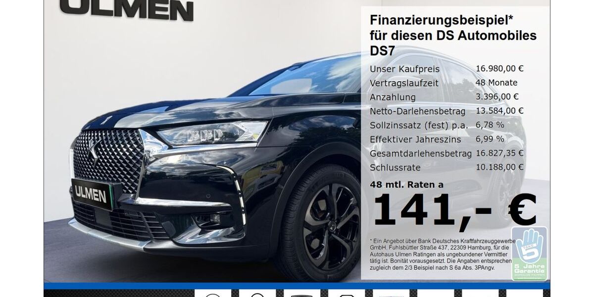 DS Automobiles DS7 (Crossback) 135.769 km 16.480 &euro; Ratingen 40880