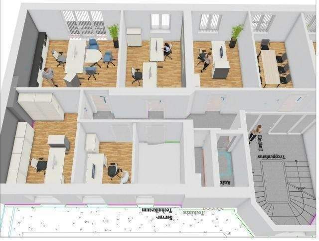 Gewerbeobjekt Düsseldorf Stadtmitte - 1 Zimmer, 230 m&sup2;, 4.140&euro; | Angebot:26391393