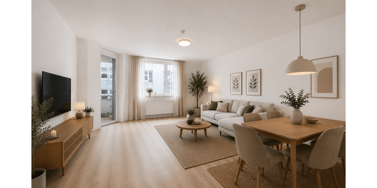 Etagenwohnung Düsseldorf Oberbilk - 4 Zimmer, 89 m&sup2;, 479.500&euro; | Angebot:26957289