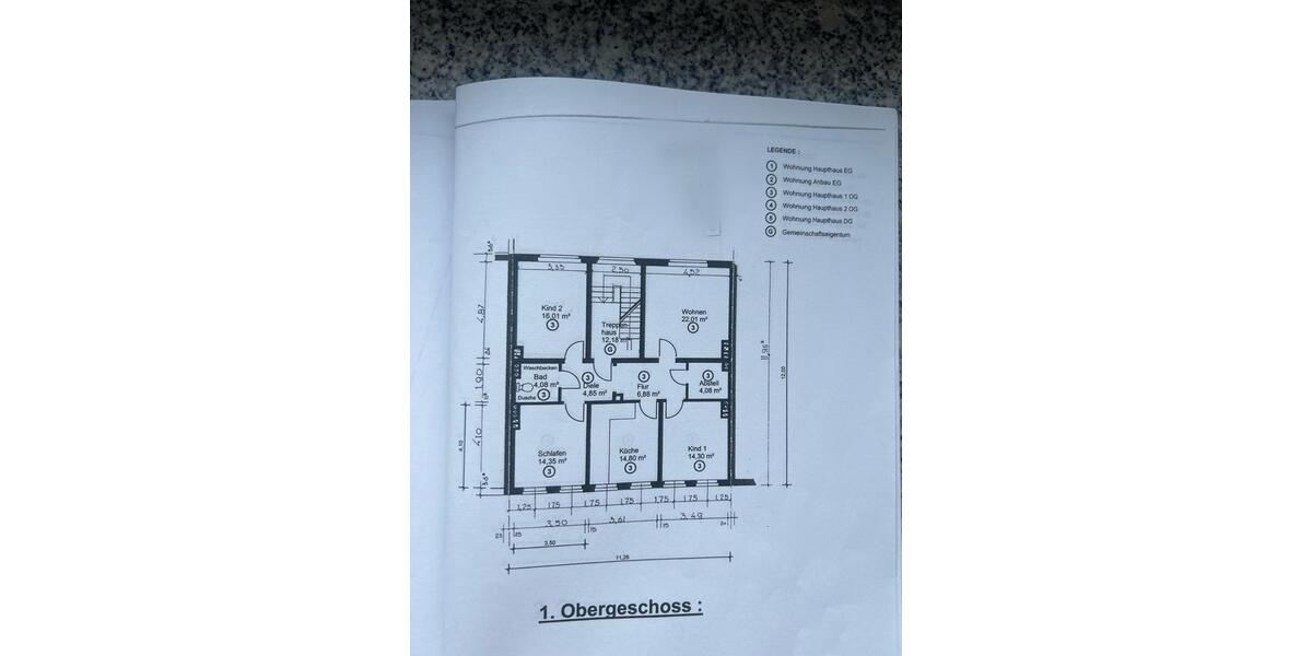 Etagenwohnung Duisburg Hochheide - 4.5 Zimmer, 101 m&sup2;, 305.000&euro; | Angebot:26926998