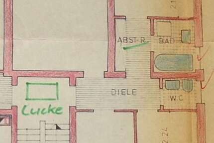 Wohnung Duisburg Rheinhausen - 3 Zimmer, 77 m&sup2;, 600&euro; | Angebot:25656746