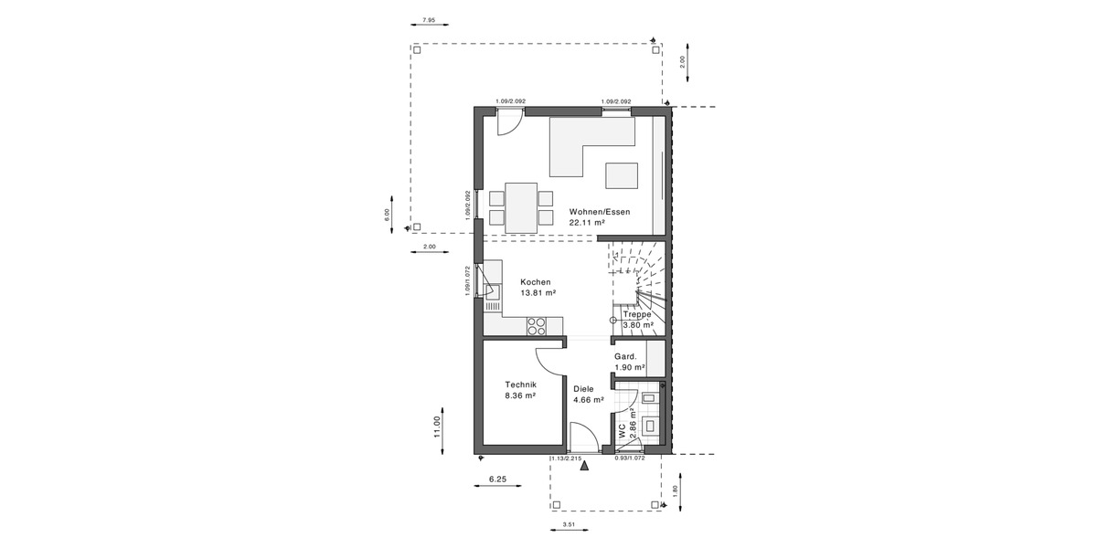 Doppelhaushälfte Düsseldorf Vennhausen - 3 Zimmer, 156 m&sup2;, 706.700&euro; | Angebot:25734235