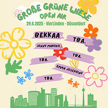 Große Grüne Wiese Open Air - Bekkaa & Friends Düsseldorf