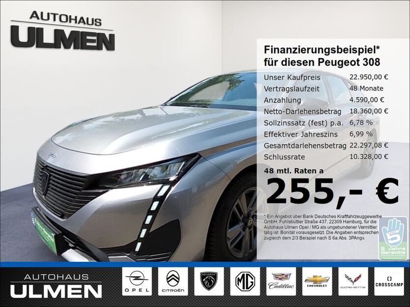 Peugeot 308 25.375 km 22.950 € Düsseldorf 40231