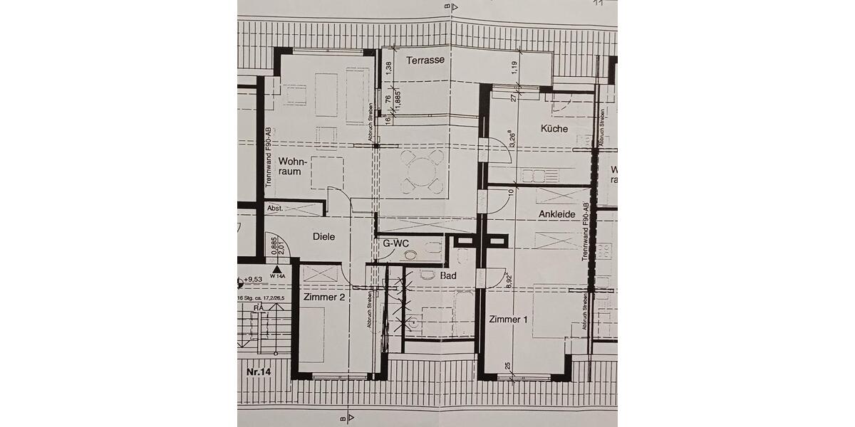 Sonnige 3,5-Zimmer-Dachgeschosswohnung mit Dachterrasse, 105 m² 3.5 zimmer