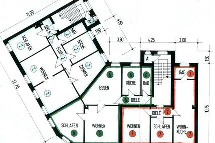 Wohnung Gelsenkirchen Rotthausen - 3 Zimmer, 62 m&sup2;, 115.000&euro; | Angebot:26819564