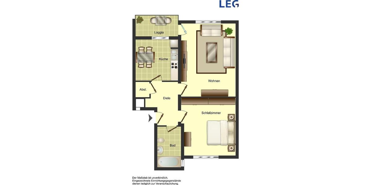 2-Zimmer-Wohnung in Duisburg Beeck 2 zimmer