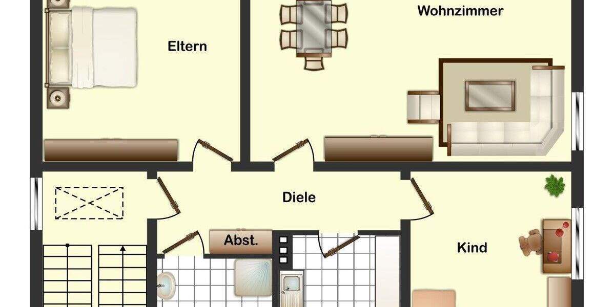 Mehrfamilienhaus, Wohnhaus Velbert Langenhorst - 6 Zimmer, 177 m&sup2;, 569.000&euro; | Angebot:25097233
